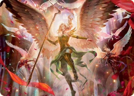 Sigarda's Summons Art Card [Innistrad: Crimson Vow Art Series] | Jack's On Queen