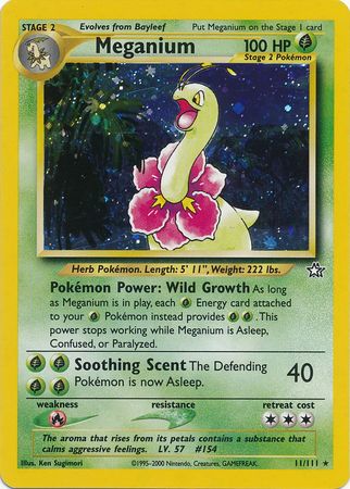 Meganium (11/111) [Neo Genesis Unlimited] | Jack's On Queen