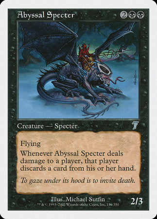 Abyssal Specter [Seventh Edition] | Jack's On Queen