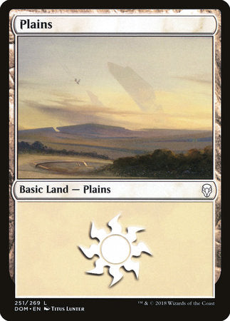 Plains (251) [Dominaria] | Jack's On Queen