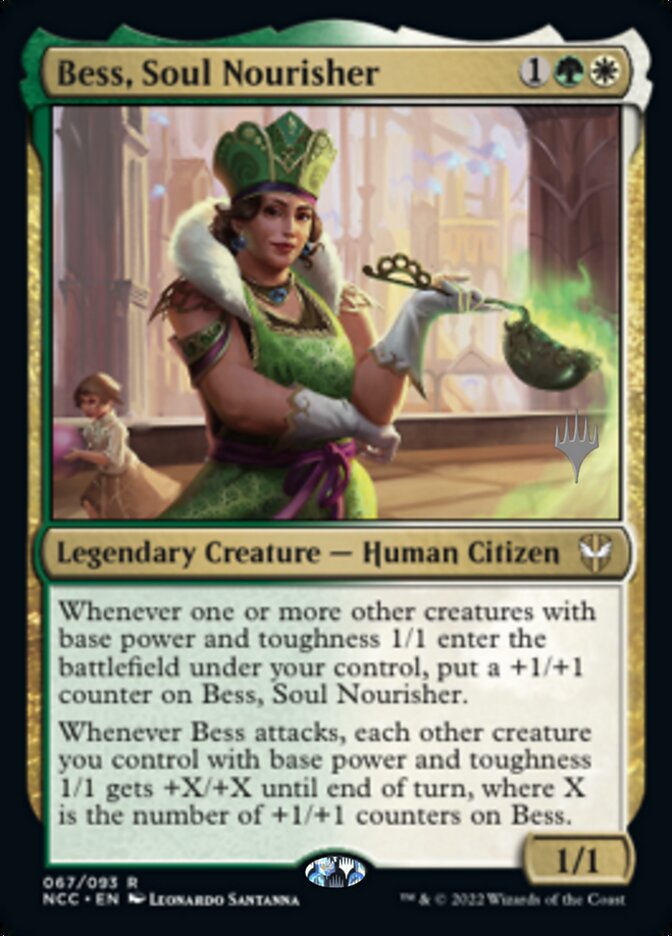 Bess, Soul Nourisher (Promo Pack) [Streets of New Capenna Commander Promos] | Jack's On Queen