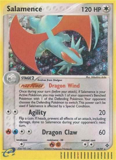 Salamence (10/97) [EX: Dragon] | Jack's On Queen