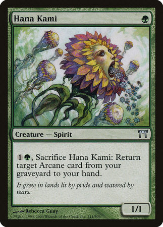 Hana Kami [Champions of Kamigawa] | Jack's On Queen