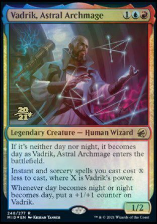 Vadrik, Astral Archmage [Innistrad: Midnight Hunt Prerelease Promos] | Jack's On Queen