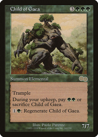 Child of Gaea [Urza's Saga] | Jack's On Queen