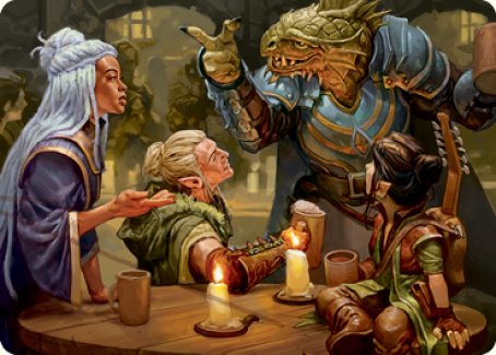 You Meet in a Tavern Art Card [Dungeons & Dragons: Adventures in the Forgotten Realms Art Series] | Jack's On Queen