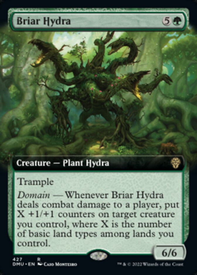 Briar Hydra (Extended Art) [Dominaria United] | Jack's On Queen