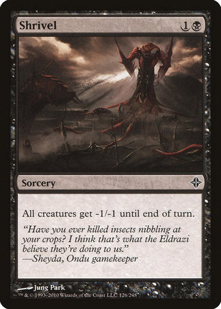 Shrivel [Rise of the Eldrazi] | Jack's On Queen