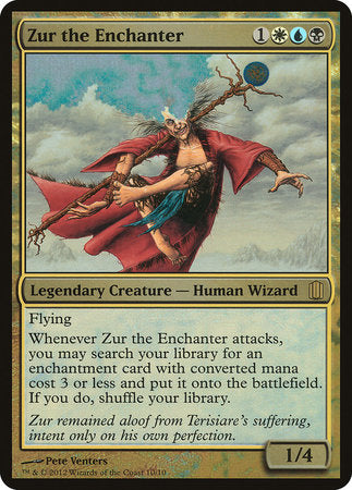 Zur the Enchanter (Commander's Arsenal) [Commander's Arsenal Oversized] | Jack's On Queen