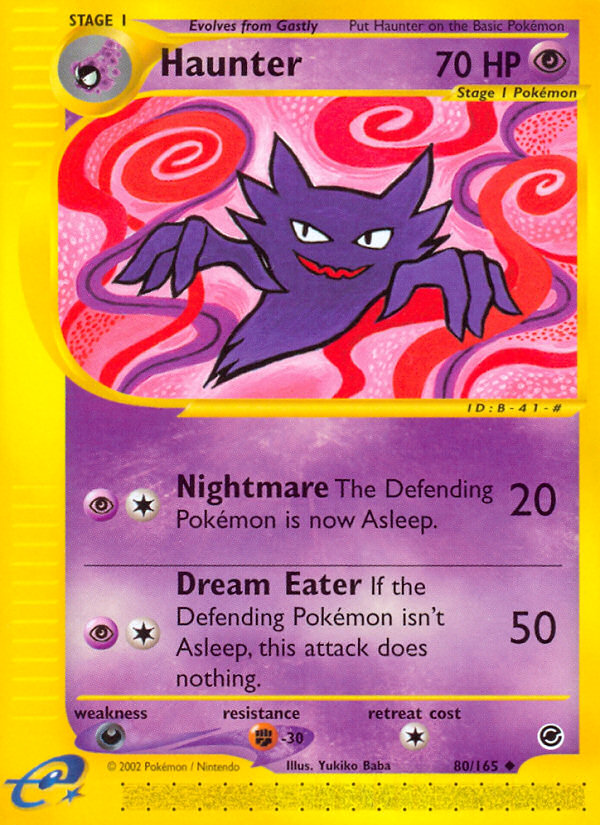 Haunter (80/165) [Expedition: Base Set] | Jack's On Queen