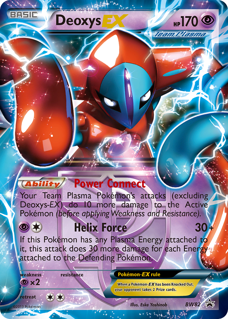 Deoxys EX (BW82) [Black & White: Black Star Promos] | Jack's On Queen