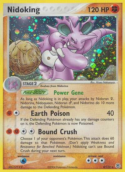 Nidoking (8/112) [EX: FireRed & LeafGreen] | Jack's On Queen