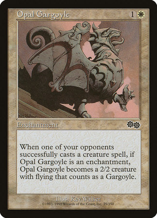 Opal Gargoyle [Urza's Saga] | Jack's On Queen