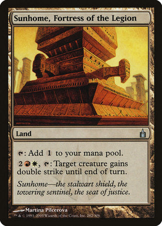Sunhome, Fortress of the Legion [Ravnica: City of Guilds] | Jack's On Queen