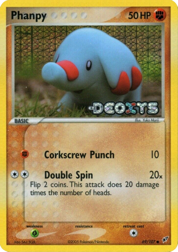 Phanpy (69/107) (Stamped) [EX: Deoxys] | Jack's On Queen