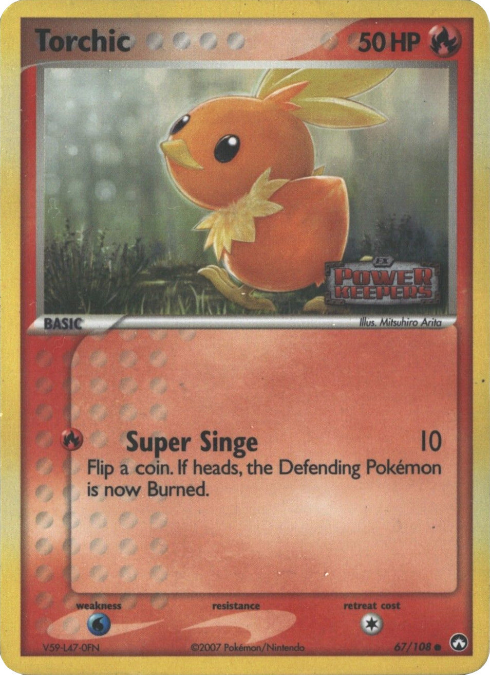 Torchic (67/108) (Stamped) [EX: Power Keepers] | Jack's On Queen