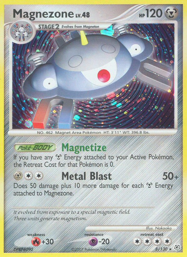 Magnezone (8/130) [Diamond & Pearl: Base Set] | Jack's On Queen