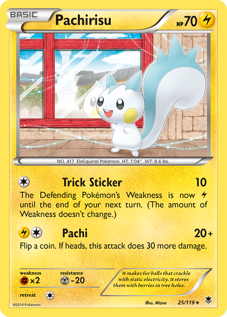 Pachirisu (25/119) [XY: Phantom Forces] | Jack's On Queen