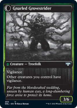 Dormant Grove // Gnarled Grovestrider [Innistrad: Double Feature] | Jack's On Queen