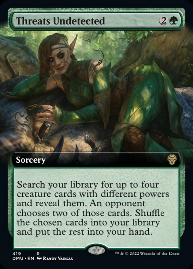 Threats Undetected (Extended Art) [Dominaria United] | Jack's On Queen
