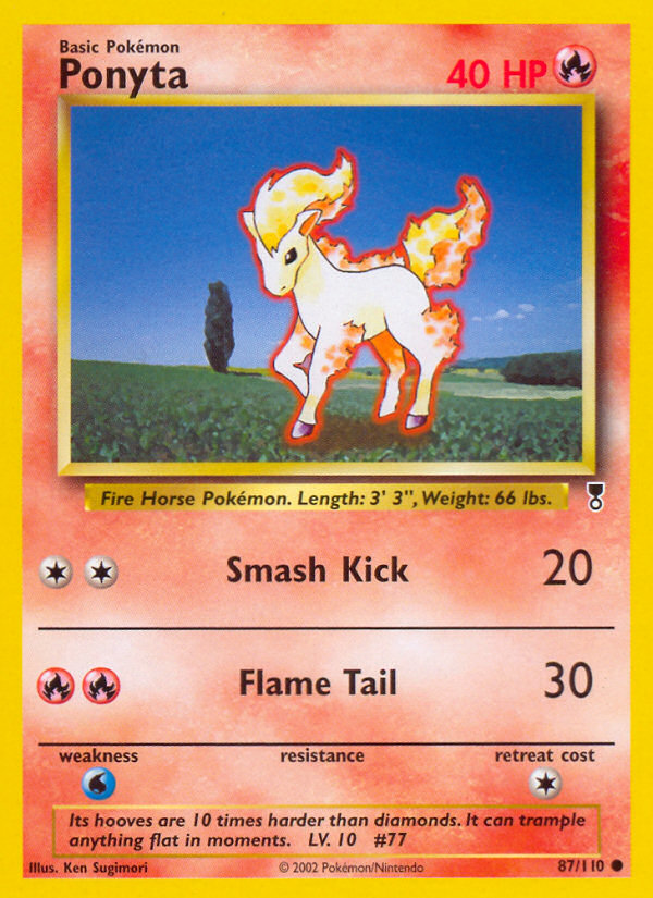 Ponyta (87/110) [Legendary Collection] | Jack's On Queen