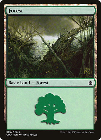 Forest (315) [Commander Anthology] | Jack's On Queen