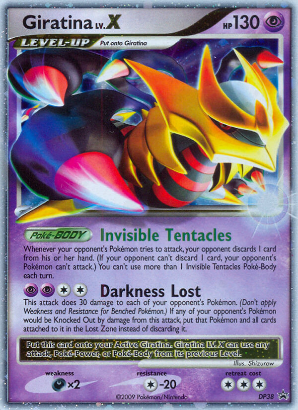 Giratina LV.X (DP38) [Diamond & Pearl: Black Star Promos] | Jack's On Queen