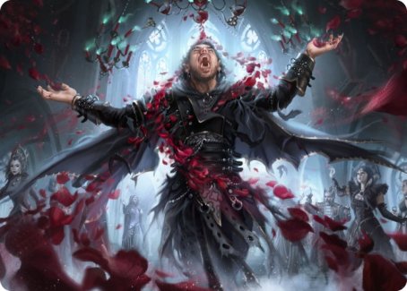 Bloodsoaked Reveler Art Card [Innistrad: Crimson Vow Art Series] | Jack's On Queen