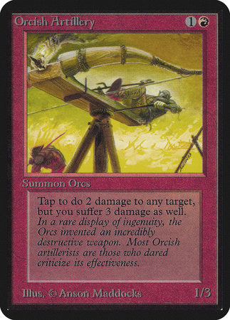 Orcish Artillery [Limited Edition Alpha] | Jack's On Queen