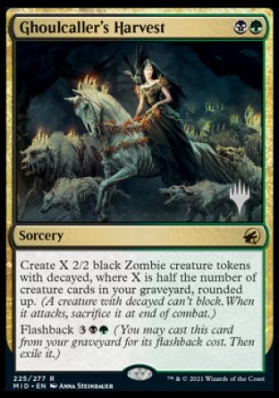 Ghoulcaller's Harvest (Promo Pack) [Innistrad: Midnight Hunt Promos] | Jack's On Queen