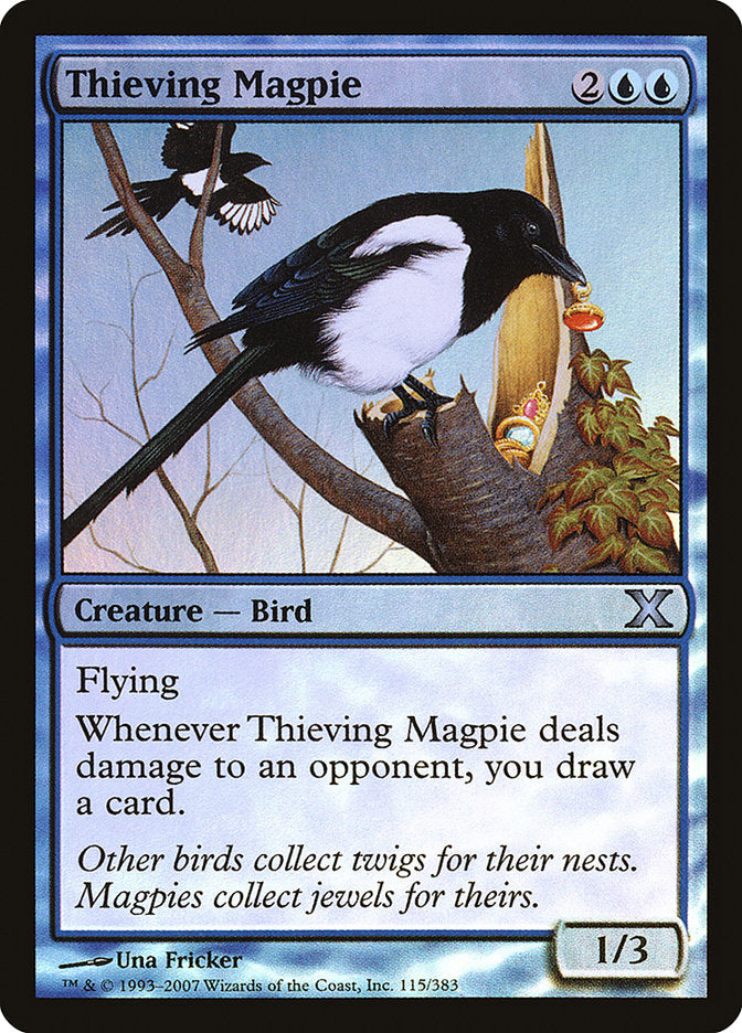 Thieving Magpie (Premium Foil) [Tenth Edition] | Jack's On Queen