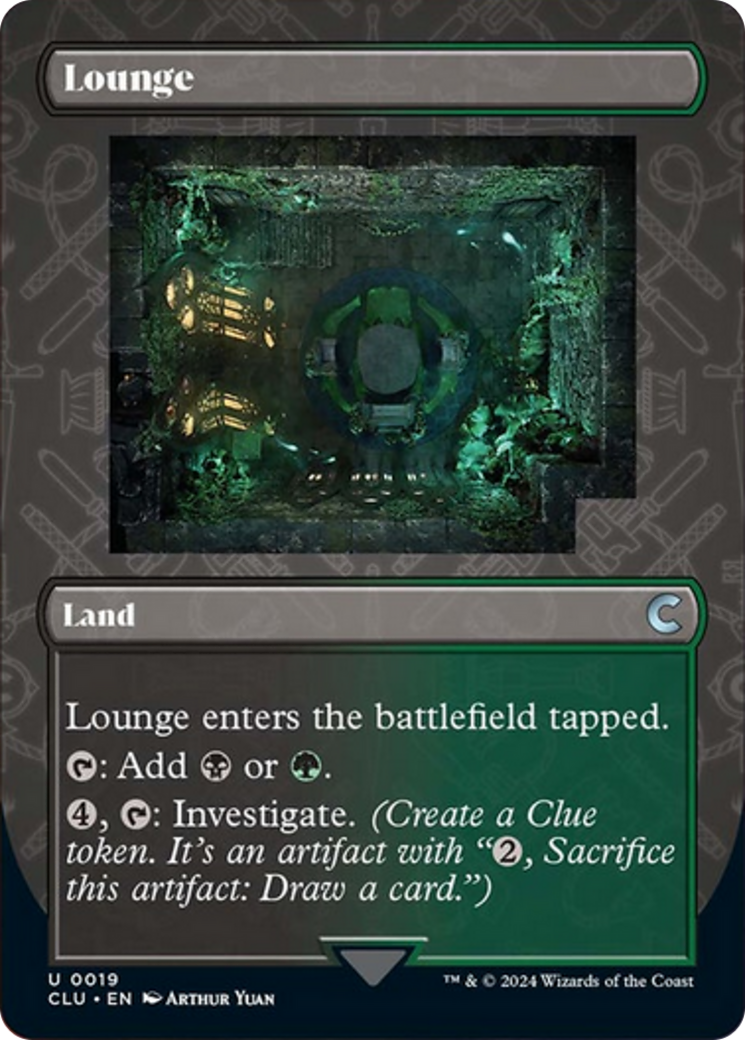 Lounge (Borderless) [Ravnica: Clue Edition] | Jack's On Queen