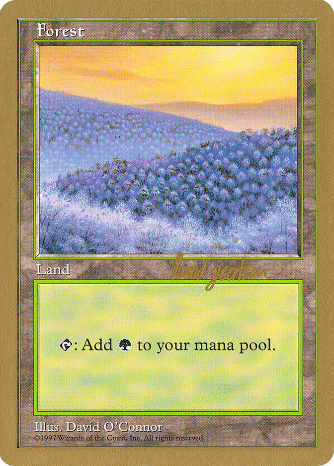 Forest (sg449) (Svend Geertsen) [World Championship Decks 1997] | Jack's On Queen