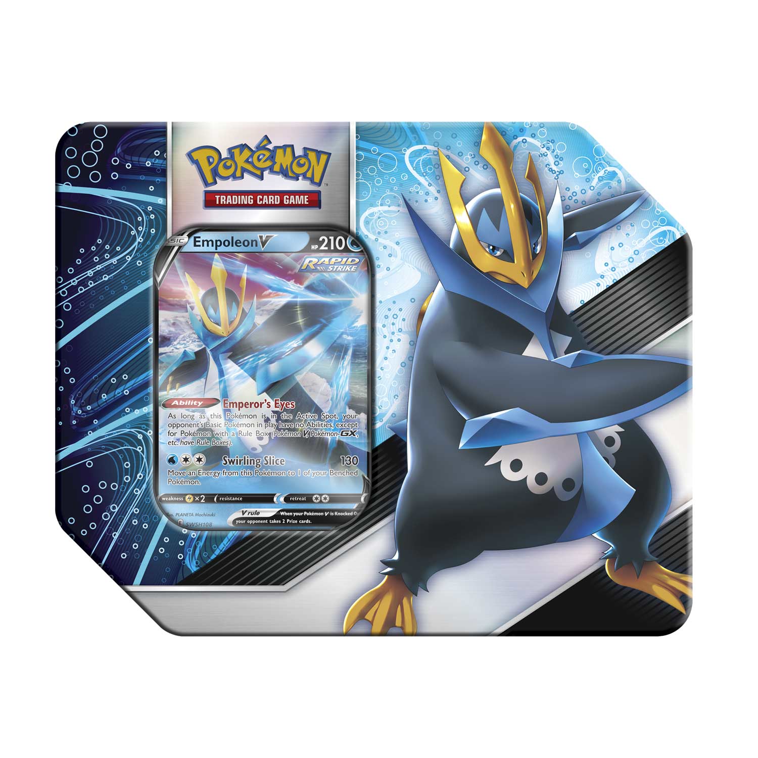 Sword & Shield: Battle Styles - V Strikers Tin (Empoleon V) | Jack's On Queen