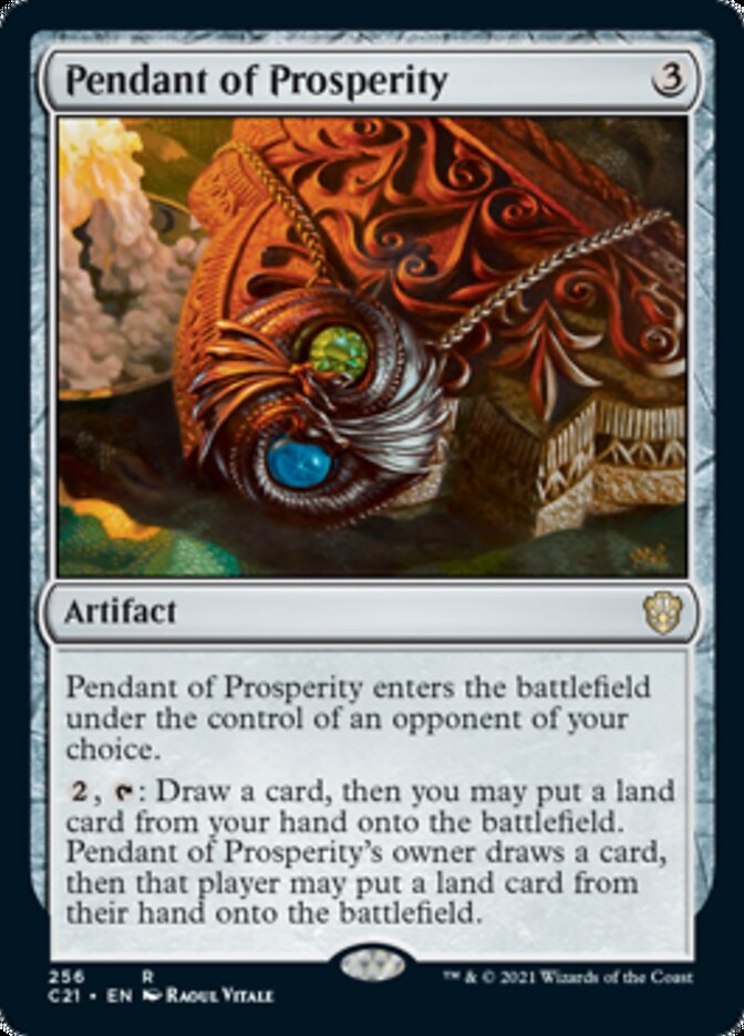 Pendant of Prosperity [Commander 2021] | Jack's On Queen