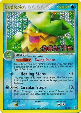 Ludicolo (10/107) (Stamped) [EX: Deoxys] | Jack's On Queen