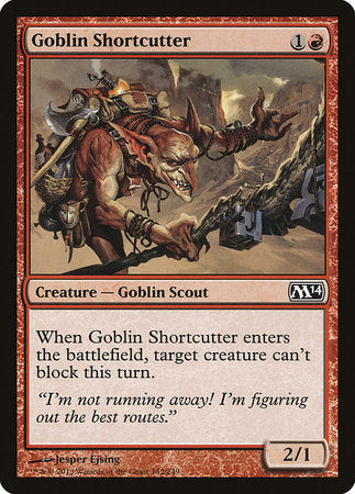 Goblin Shortcutter [Magic 2014] | Jack's On Queen