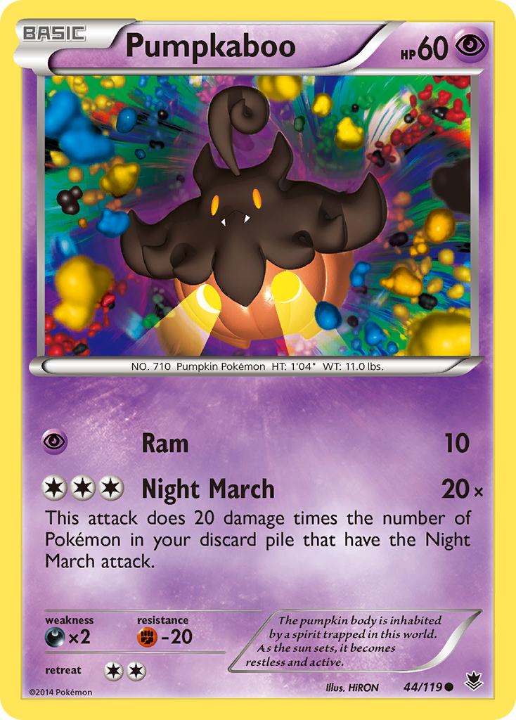 Pumpkaboo (44/119) [XY: Phantom Forces] | Jack's On Queen