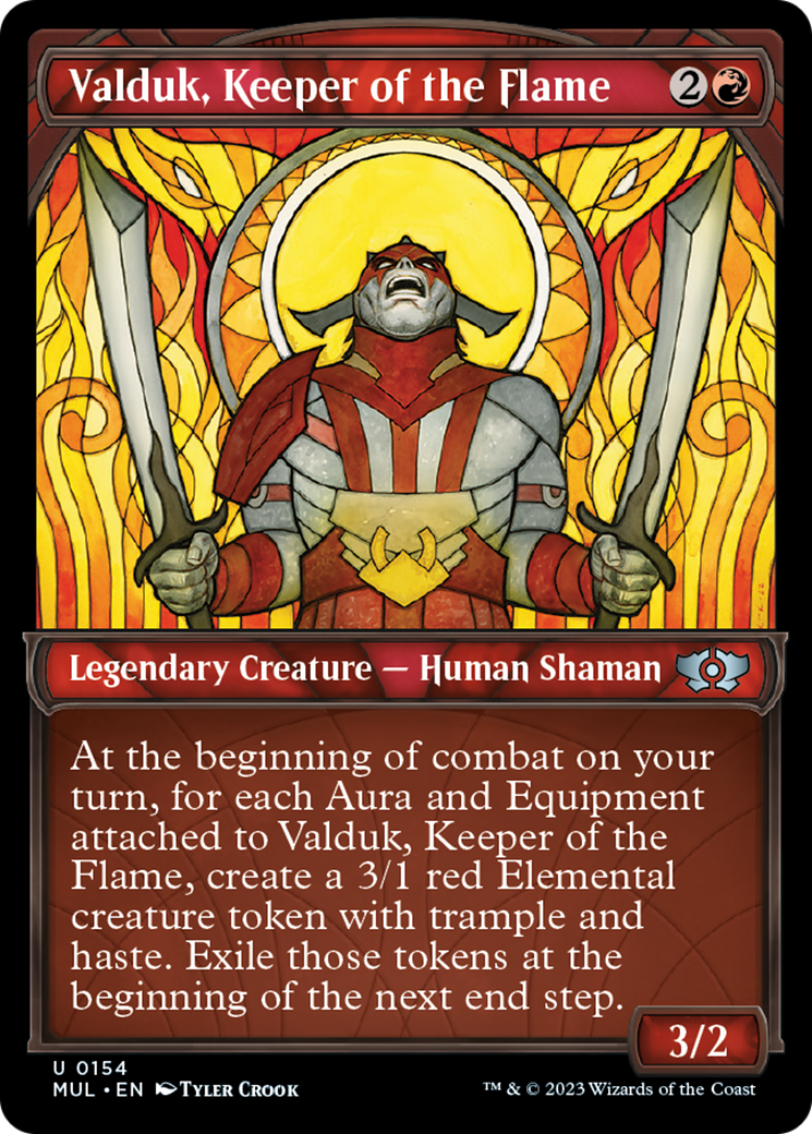 Valduk, Keeper of the Flame (Halo Foil) [Multiverse Legends] | Jack's On Queen