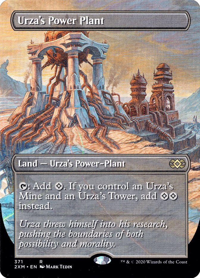 Urza's Power Plant (Borderless) [Double Masters] | Jack's On Queen