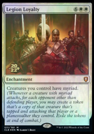 Legion Loyalty [Commander Legends: Battle for Baldur's Gate Prerelease Promos] | Jack's On Queen