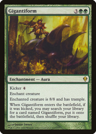 Gigantiform [Zendikar] | Jack's On Queen