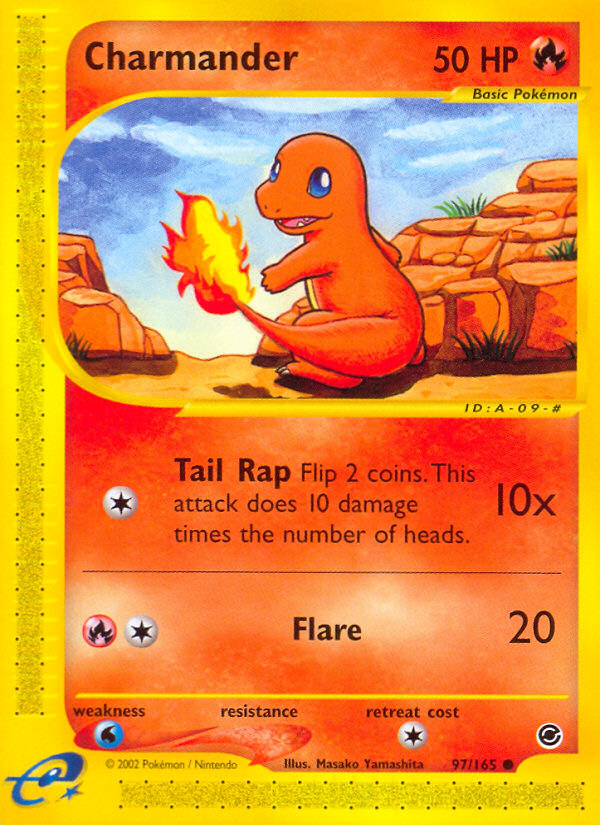Charmander (97/165) [Expedition: Base Set] | Jack's On Queen