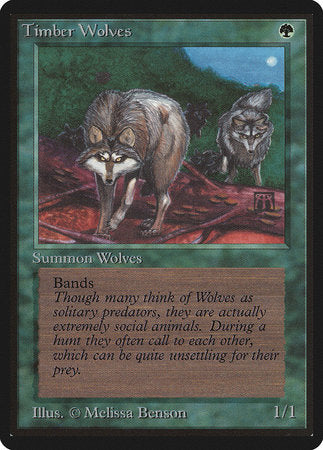 Timber Wolves [Limited Edition Beta] | Jack's On Queen