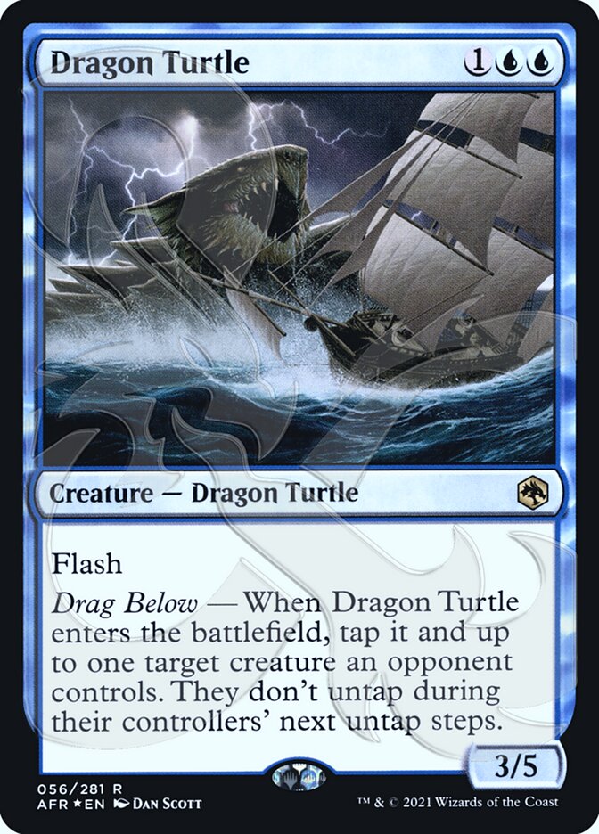 Dragon Turtle (Ampersand Promo) [Dungeons & Dragons: Adventures in the Forgotten Realms Promos] | Jack's On Queen