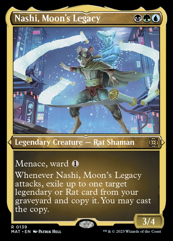 Nashi, Moon's Legacy (Foil Etched) [March of the Machine: The Aftermath] | Jack's On Queen