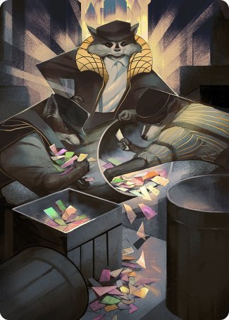 Masked Bandits Art Card [Streets of New Capenna Art Series] | Jack's On Queen