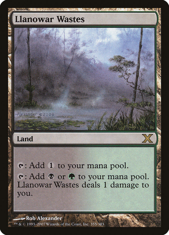 Llanowar Wastes [Tenth Edition] | Jack's On Queen