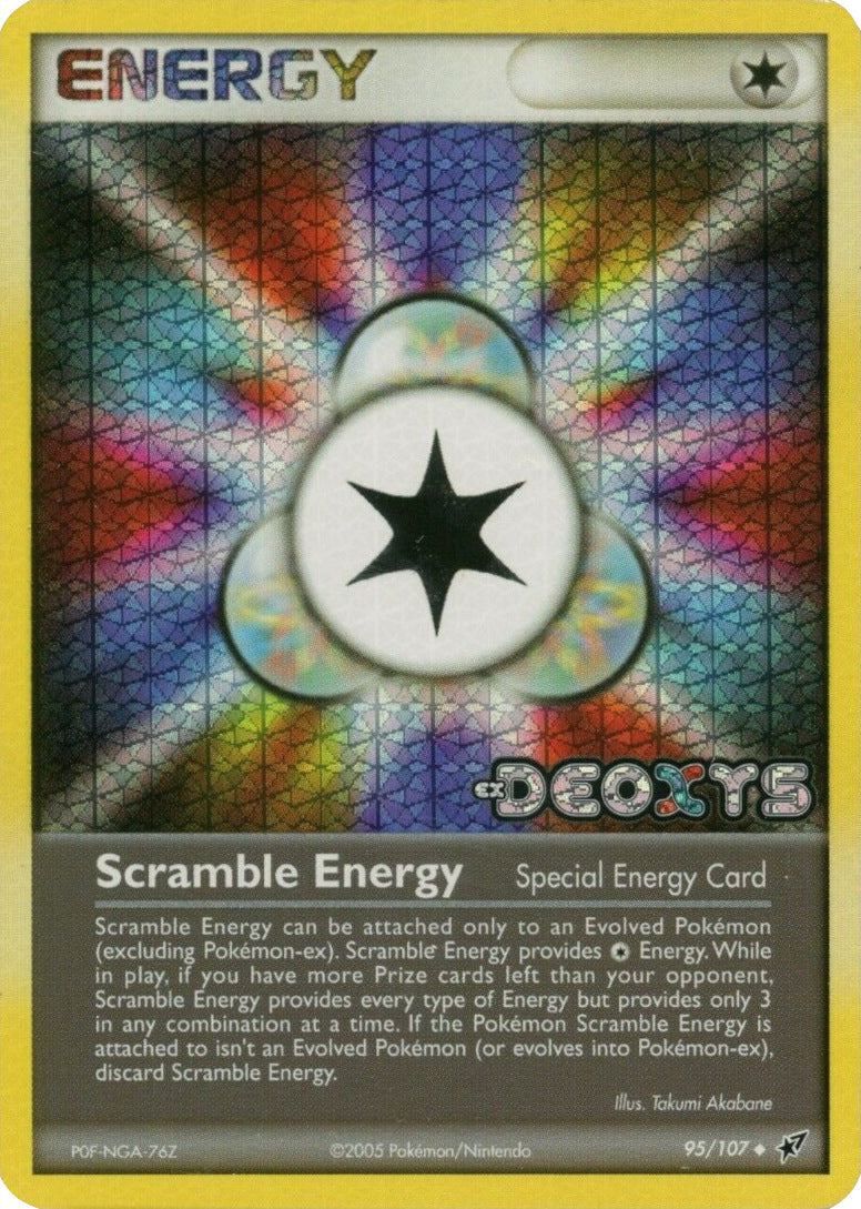 Scramble Energy (95/107) (Stamped) [EX: Deoxys] | Jack's On Queen