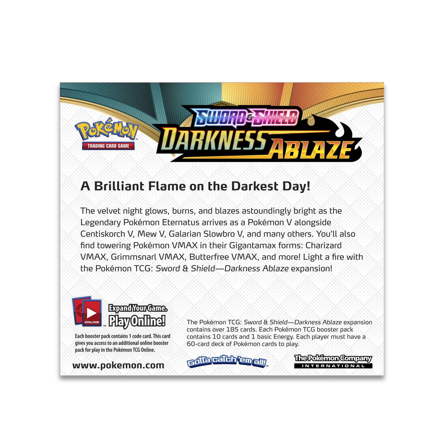 Sword & Shield: Darkness Ablaze - Booster Box | Jack's On Queen